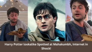 Harry Potter lookalike Spotted at Mahakumbh, Internet in Shock!